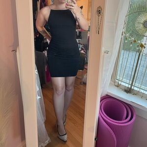 H&M Black Mini Dress